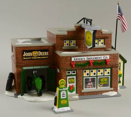 Buck's County-Snow Village Abner's Implement Co - Boxed