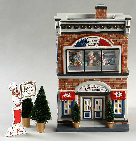 Snow Village Juliette's School Of French Cuisine - With Box Bx808