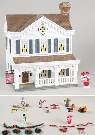 Snow Village Year Round Holiday House - Boxed