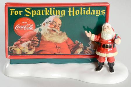 Snow Village A Coke For The Holidays - With Box Bx1155