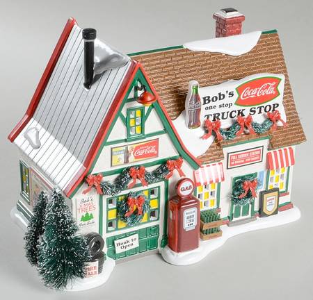 Snow Village Bob's Truck Stop - With Box Bx1153