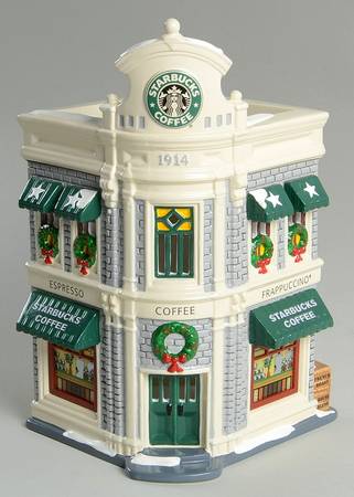 Snow Village Starbucks Coffee - Boxed by Department 56