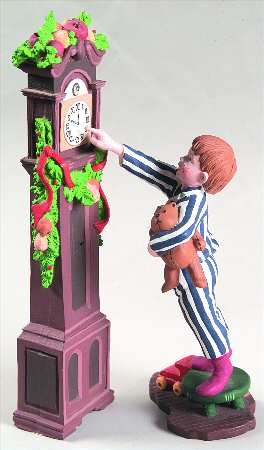 All Through The House Theodore Adjusting Time-Grandfather Clo - Boxed