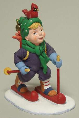 All Through The House Steven Skis On New Fallen Snow - Boxed