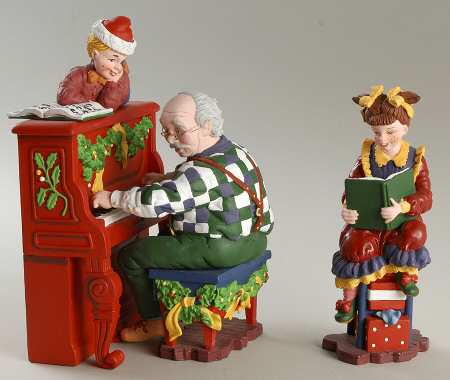 All Through The House Let's Sing-Here Comes Santa Claus-Set/3 - Boxed