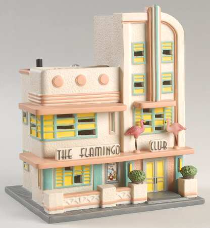 Christmas In The City The Flamingo Club - With Box Bx354