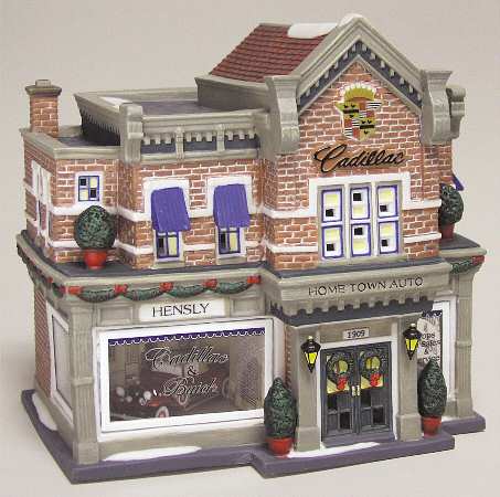 Christmas In The City Hensly Cadillac & Buick - Boxed