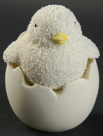 Snowbunnies Baby Chick In Egg - No Box