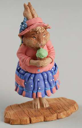 General Store Rabbit With Ice Cream - No Box