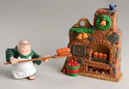 Merry Makers Otto The Ovenman At His Oven - Boxed