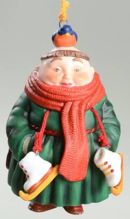Merry Makers Stuart The Skater-Ornament - Boxed