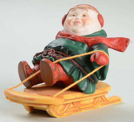Merry Makers Solomon-The Sledder - No Box
