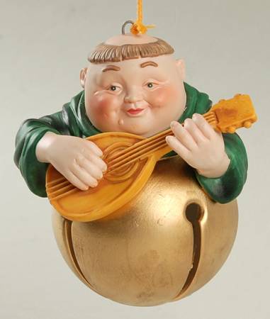 Merry Makers Martin The Mandolinist-Bell - Boxed