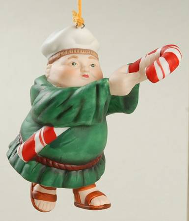 Merry Makers Calvin The Candycane Striper-Ornament - Boxed