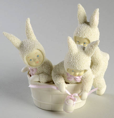 Snowbunnies Rub-A-Dub-Dub, 3 Bunnies In A Tub - Boxed