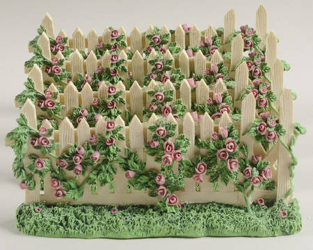 Snowbunnies Garden Picket Fence - Boxed