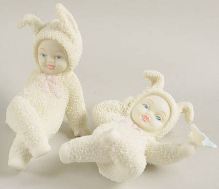 Snowbunnies Stop& Smell The Roses - Boxed
