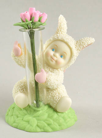 Snowbunnies Fill It With Flowers - With Box