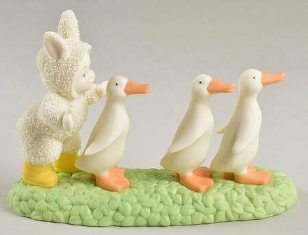 Snowbunnies You'Ve Got Your Ducks In A Row - With Box