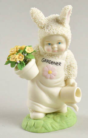 Snowbunnies Bunny With A Green Thumb - Boxed