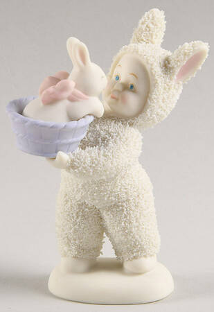 Snowbunnies A Basket Of Love - Boxed