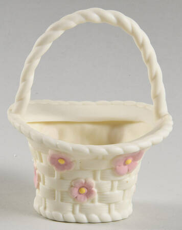 Snowbunnies Flower Basket - With Box