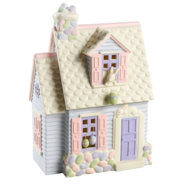 Snowbunnies Jelly Bean Cottage - Boxed