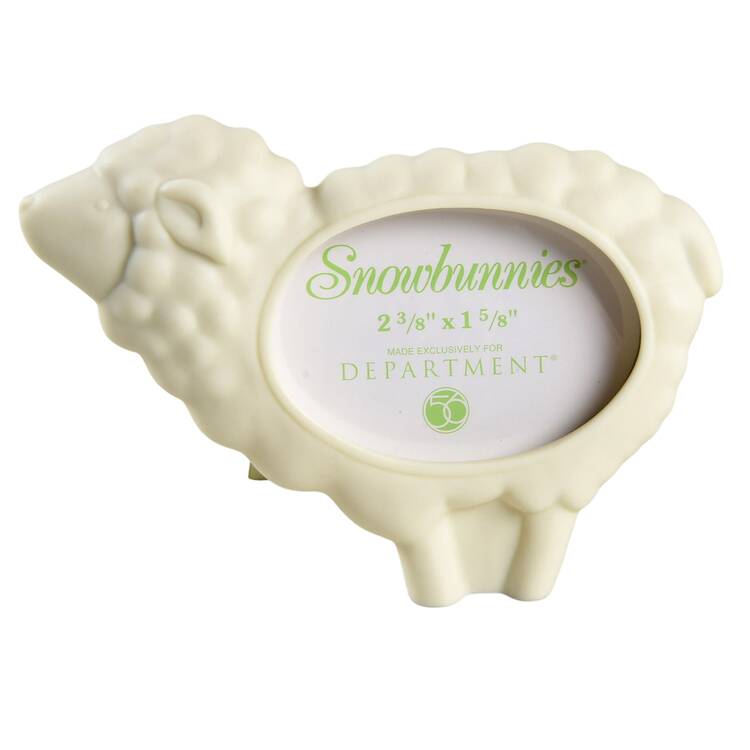 Snowbunnies Picture Frame-Sheep - With Box