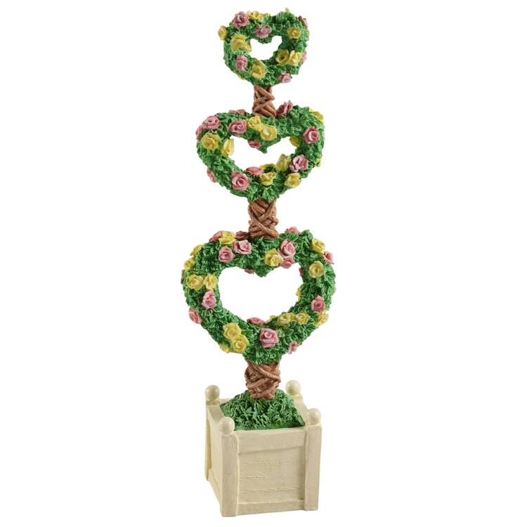 Snowbunnies Flowering Spring Tree - Hearts - No Box