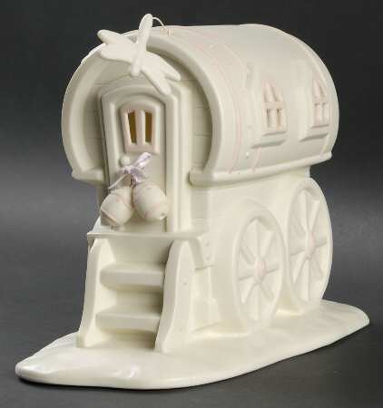 Snowbunnies My Woodland Wagon At Dragonfly Hollow - Boxed