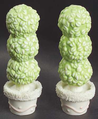 Snowbunnies Shrubs In A Tub Tall-Set Of 2 - Boxed