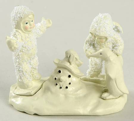 Snowbabies-Miniature Where Did He Go?-Setof 4 - No Box
