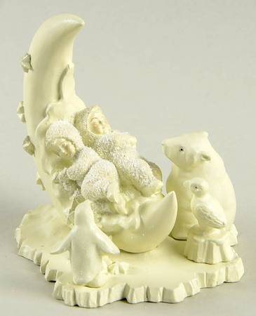 Snowbabies-Miniature Somewhere In Dreamland-Set Of 5 - Boxed