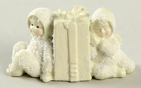Snowbabies-Miniature Waiting For Christmas - With Box