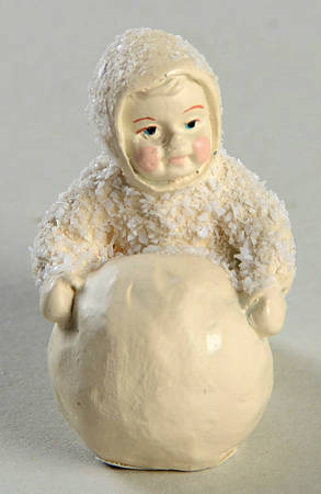Snowbabies-Miniature I'm Making Snowballs - Boxed