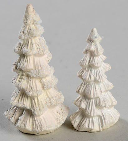 Snowbabies-Miniature Frosty Forest-Set Of 2 - No Box