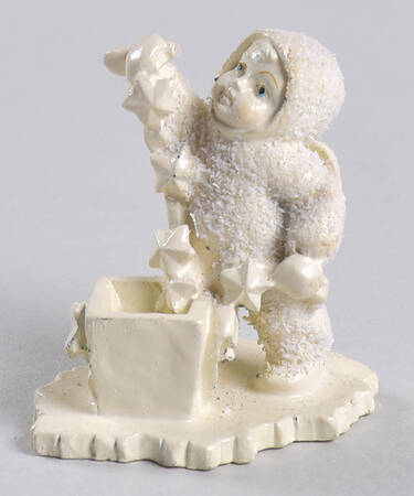 Snowbabies-Miniature Stringing Fallen Stars - Boxed