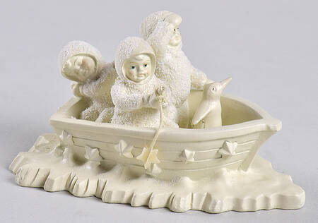 Snowbabies-Miniature Winken, Blinken & Nod-Set Of 3 - Boxed