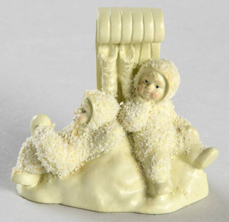 Snowbabies-Miniature How Many Days Til Christmas? - Boxed