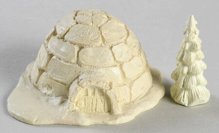 Snowbabies-Miniature Icy Igloo-Set Of 2 - Boxed