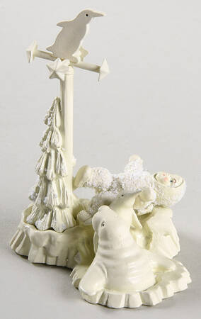 Snowbabies-Miniature Will It Snow Today? - Boxed