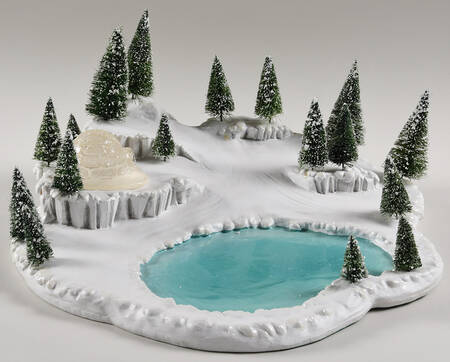 Snowbabies-Miniature New Frosty Frolic Land - Boxed