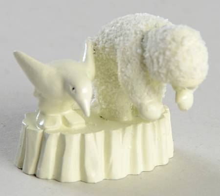 Snowbabies-Miniature Hit The Mark - Boxed