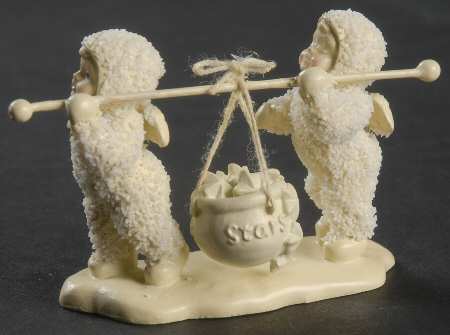 Snowbabies-Miniature Whistle While You Work - Boxed
