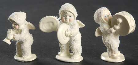 Snowbabies-Miniature Tiny Trio-Set Of 3 - Boxed