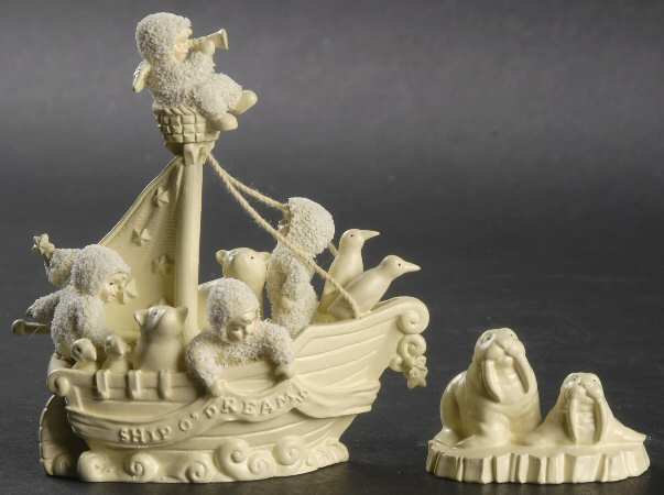 Snowbabies-Miniature Ship O' Dreams - No Box