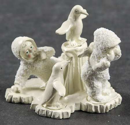 Snowbabies-Miniature You Can't Find Me-Set Of 4 - Boxed