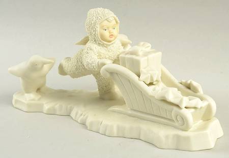Snowbabies Wait For Me - Boxed