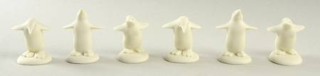 Snowbabies Parade Of Penguins-Set Of 6 - Boxed