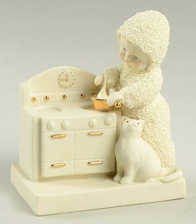 Snowbabies I'm Cooking Christmas Treats - With Box-Bx560